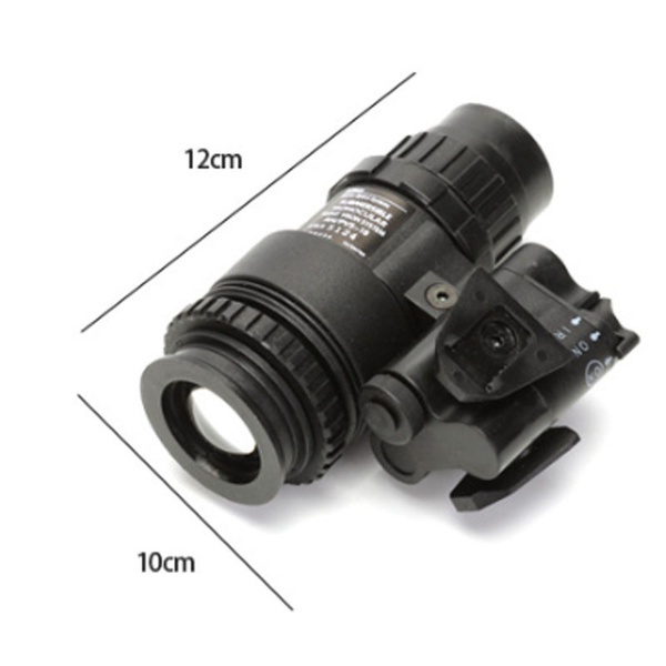 Upgrade pvs-18 infrared helmet HD night vision digital wearing infrared night vision glasses 3x magnifying telescope outdoor night vision sight CS field outdoor tactical equipment army fan model (model)