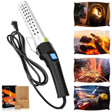 combustifier, Charcoal, Electric, safetyigniter