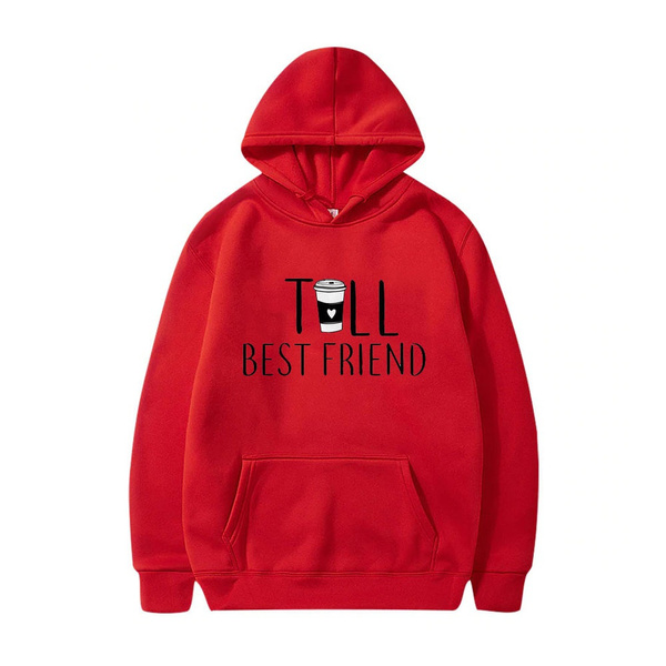 Tall bestie short online bestie hoodies