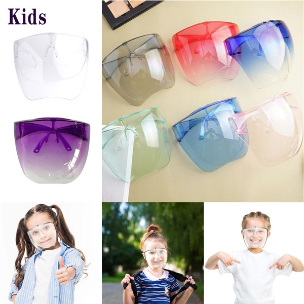 2021 Latest Kids Faceshield Protective Glasses Children Goggles Safety ...