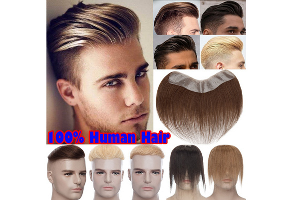 S-noilite Thickness 6 Inch Thin Skin Men Toupee Forehead Men Wig Front Toupee Vloop Natural Hairline Human Hair Remy Male Wig Replacement System Gold Black Brown Bleach Blonde | Wish S-noilite Thickness 6 Inch Thin Skin Men Toupee Forehead Men Wig Front Toupee Vloop Natural Hairline Human Hair Remy Male Wig Replacement System Gold Black Brown Bleach Blonde | Wish