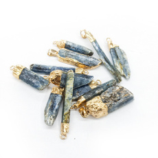 kyanite, crystal pendant, Necklace, wand