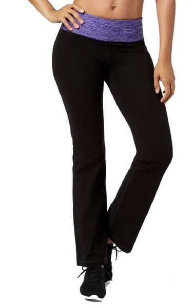 Performance Yoga Pants Purple 