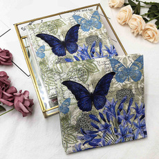 butterflyprint, butterfly, papernapkin, Party Tableware