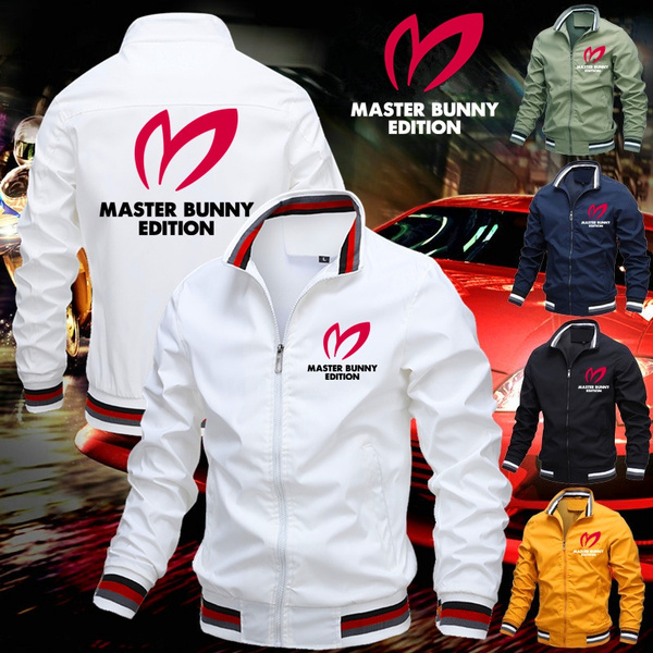 2022 Fashion Master Bunny Edition Outdoor Sport Jakcet Motorcycle Men's  Zipper Jacket Bomber Jacket Mens Casual Street Wear Windbreaker Jacket Coat 