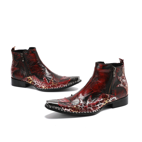 Men's Designer Boots - Luxury Leather Fashion Boots