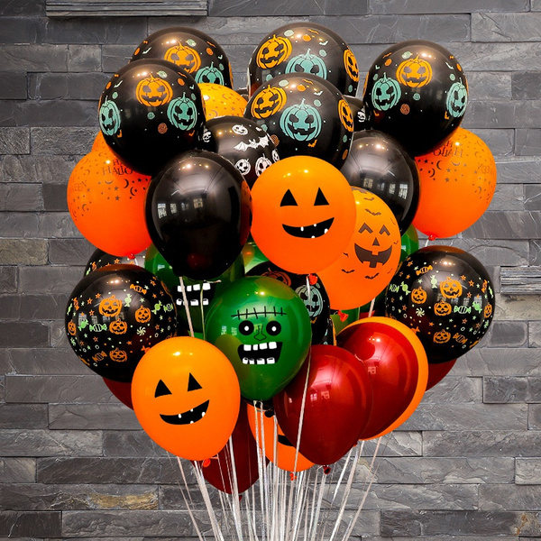 Halloween Pumpkin Shaped Foil Balloon By Postbox Party