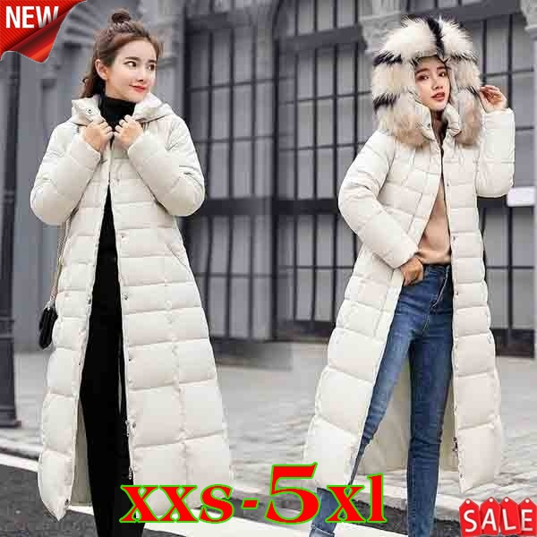 Winter women's down coat clothes cotton-padded thickening long