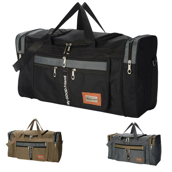 Mens extra large big sports gym holdall bag travel work cabin