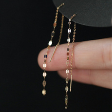 Fashion, gold, Exquisite Earrings, Tassels