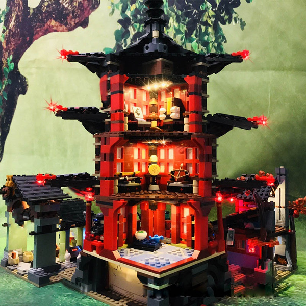 Details about   USB LED Light Set Fit To LEGO 70751 Temple of Airjitzu Building Block Gift