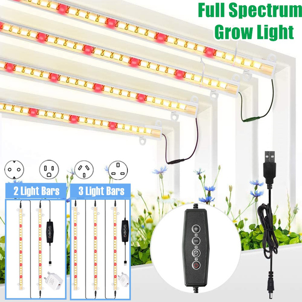 Full Spectrum LED Grow Light Plant Growing Lamp with 3 Timer for