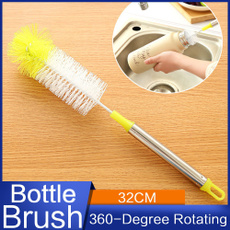 Cleaner, Kitchen & Dining, bottlecleaningbrush, 360degreerotatingspongebrush