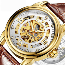 automaticmechanicalwatch, Waterproof Watch, business watch, leather strap
