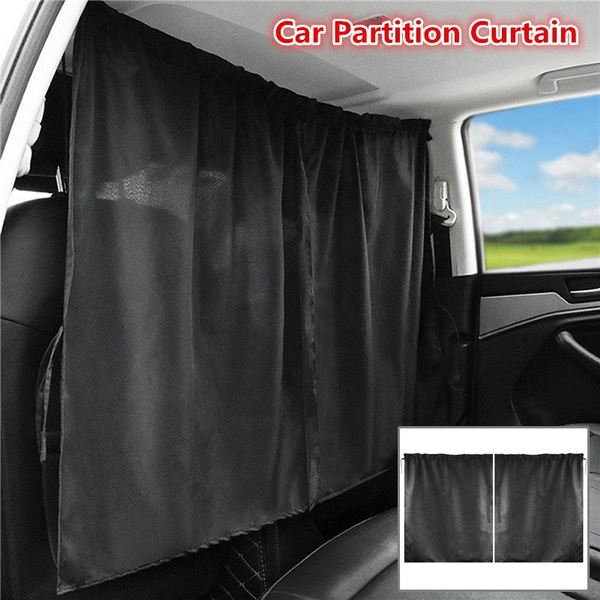 Universal Car Partition Curtain Sealed Taxi Cab Partition Protection