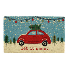 doormat, Christmas, Cars