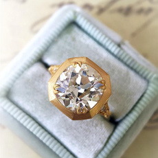 Beautiful, DIAMOND, wedding ring, gold