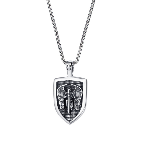 Titanium st on sale michael pendant