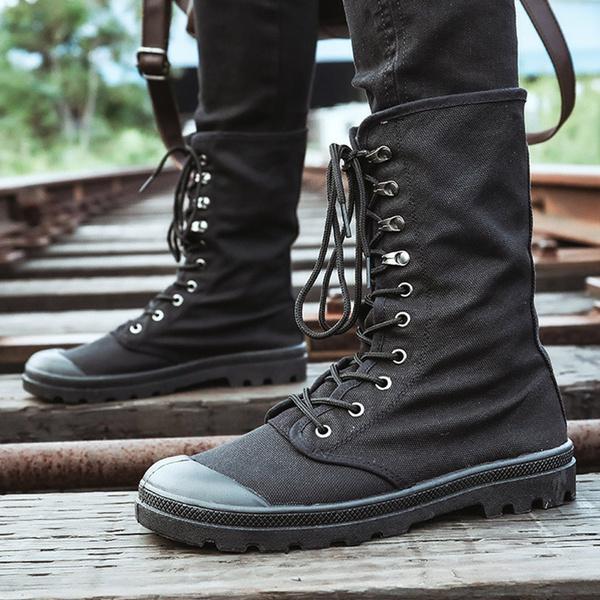 High top clearance walking boots