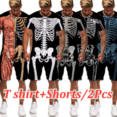 Funny, Shorts, unisex clothing, Skeleton