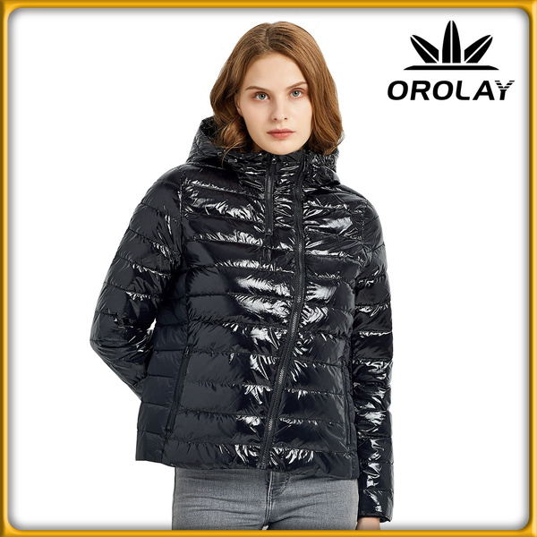 Orolay Womens Oversized Short Down Jacket