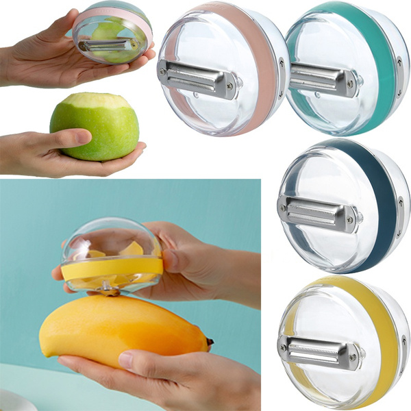 Stainless Steel Fruit & Vegetable Peeler with Storage Box