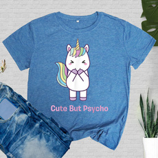 cute, Plus Size, ladiestshirt, cutebutpsychotshirt