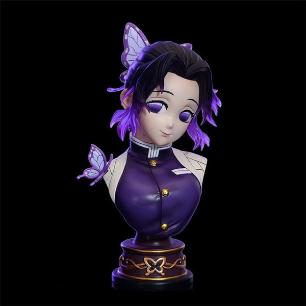 Demon Slayer Kimetsu No Yaiba Kochou Shinobu GK Bust Figure Toys for