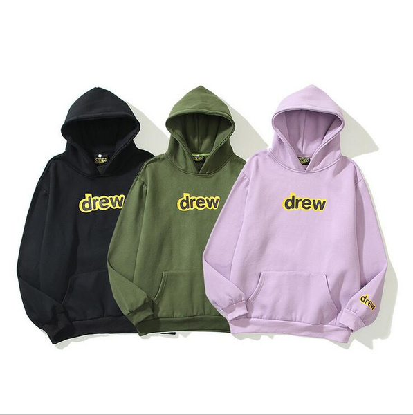 drew house hoodie large Purple