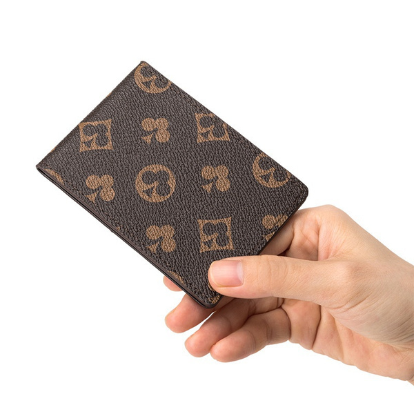 Louis Vuitton LV coin card holder new Brown Leather ref.603116