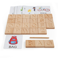 Toy, Gifts, Wooden, alphabet