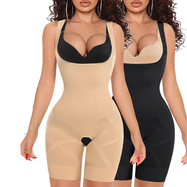 Fajas Colombianas Women Slimming Body Shaper Bodysuit Shapewear Belly Tummy  Control Bum Lifter Seamless Shaping Underwear Waist Trainer Body Shaper