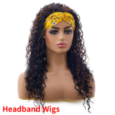 wig, afrokinkycurlywig, headbandwig, fluffy