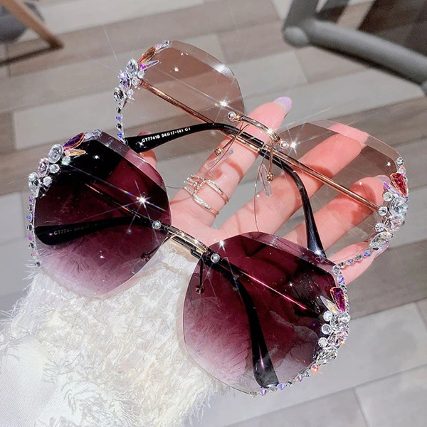 Vintage store rhinestone sunglasses