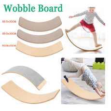 Wood, toddlerswobbleboard, Yoga, woodenwobbleboard