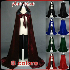 Goth, hooded, velvet, Princess