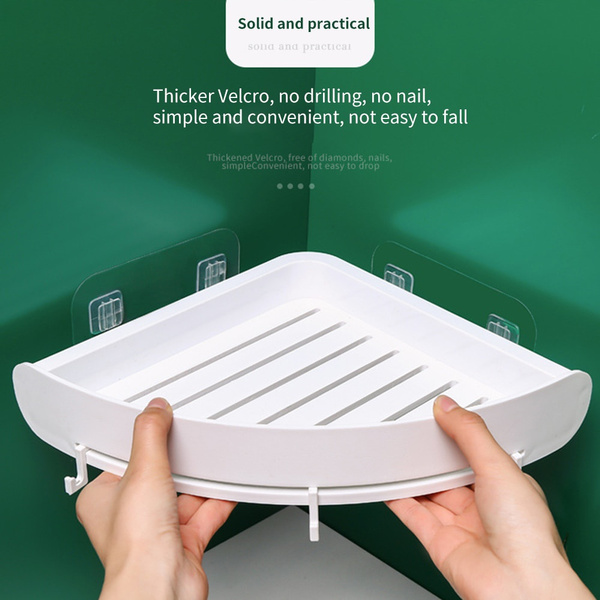 Plastic Bathroom Corner Rack