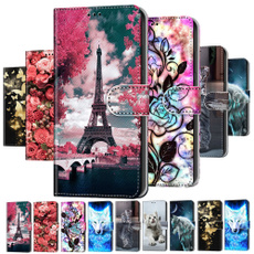 case, leather wallet, huaweiy7prime2019case, Phone
