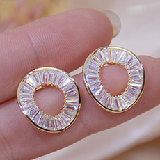 Fashion, jewelry fashion, gold, Exquisite Earrings