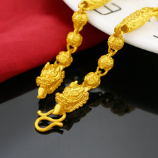 Men Jewelry, Head, fashionchain, gold bracelet