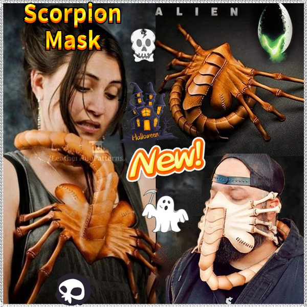 High Quality Halloween Mask Facehugger Costume Alien Facehugger Face