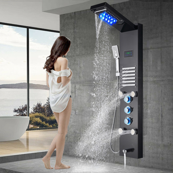 Waterfall on sale shower head