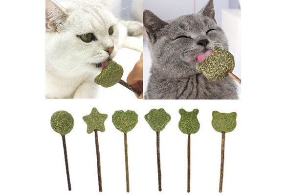 New catnip candy natural catnip molar toothpaste stick Matatabi pet cat snacks suitable for cat toys Wish