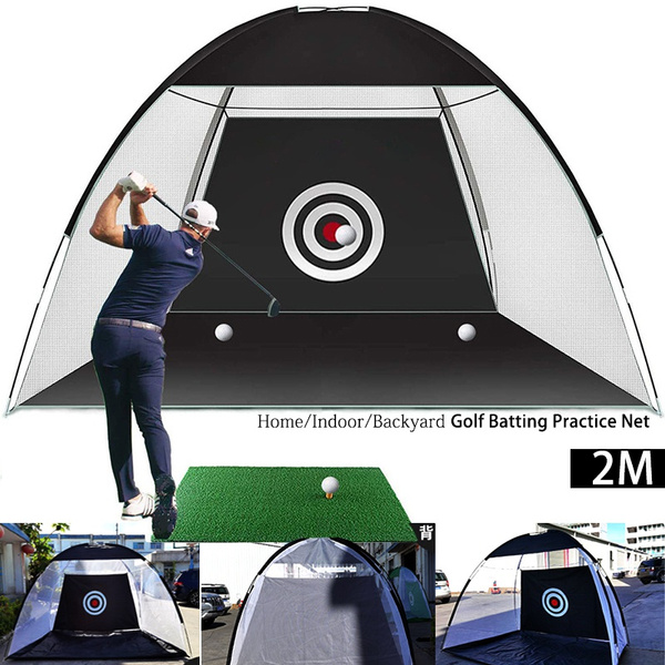 2M /1m Home Golf Net Golf Backyard Driving Range Chipping Hitting Nets