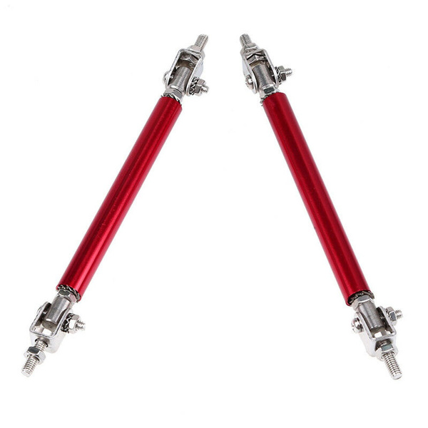 Adjustable Front Bumper Lip Splitter Rod Strut Tie Bar Support Tool ...