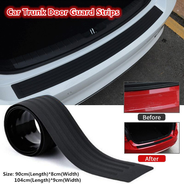 Guard Rubber Strip Trunk Door Guard Strips Car Door Sill Protector