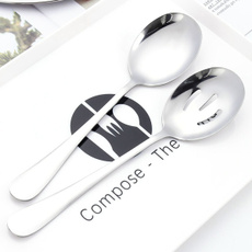 Steel, dinnerspoon, Kitchen & Dining, Cooking