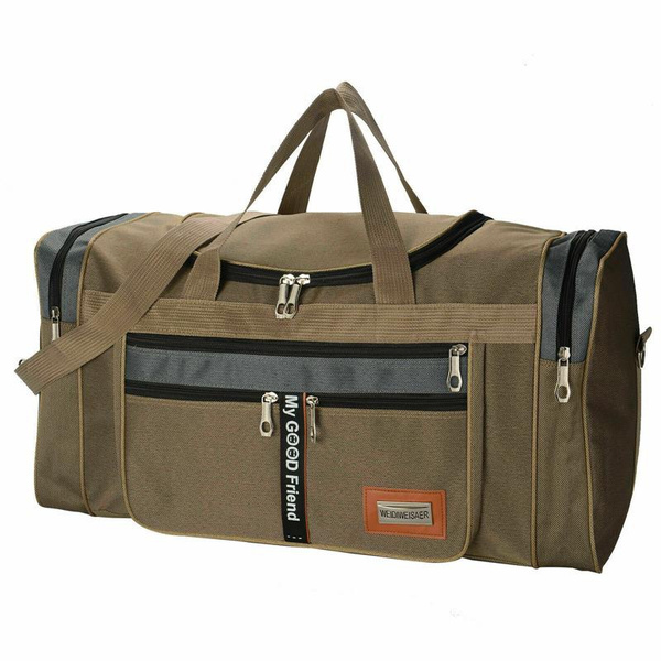 Mens extra large big sports gym holdall bag travel work cabin barrel ...