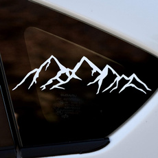 Car Sticker, Hiking, Mountain, Laptop
