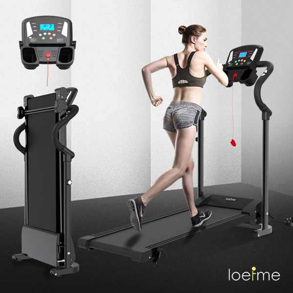 LOEFME Folding Incline Electric Treadmill Machine Home Gym Indoor Cardio Workout 